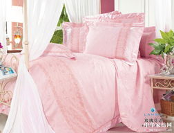 藍絲羽家紡 玫瑰花語八件套，匠心織就的浪漫家居藝術